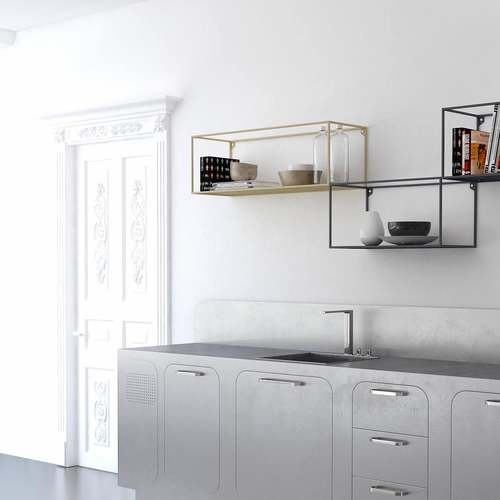 Abstra kitchen wall shelves