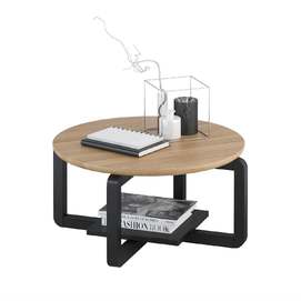 Coctail table Diox 740 mm with shelf