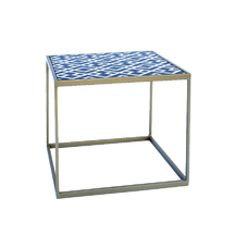 Mesa auxiliar tapa marqueteria A497