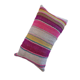 Pair of multicolored ethnic cushions AE20