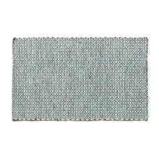 Alfombra geométrica verde AK29