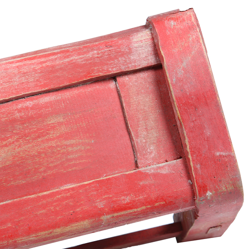 Red small stool BB882