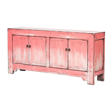 Cabinet pink 4 doors BE482