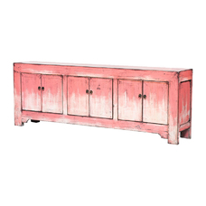 Cabinet pink 6 doors BE486