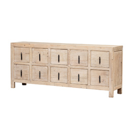 *Cabinet natural 10 drawers BK048