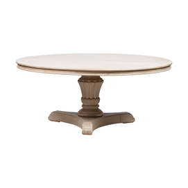 Mesa comedor redonda natural BK152