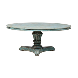 Round dinning table blue BK227