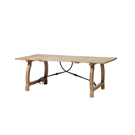 Mesa comedor con apliques en forja CL067