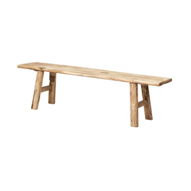 Bench wood natural CL552