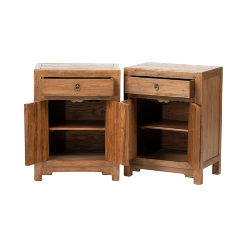 Pair of cabinets 1 drawer 2 doors DT097