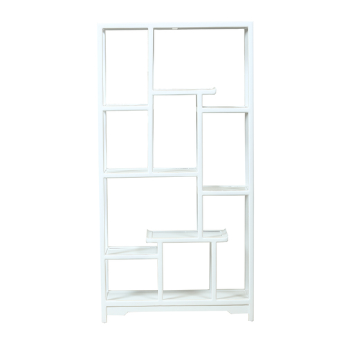 White lacquer shelving unit DT115