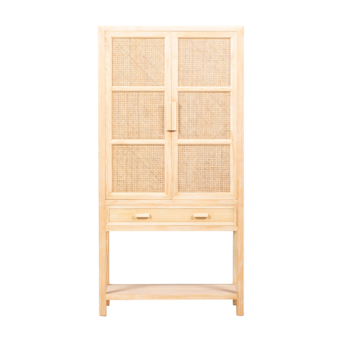 Cabinet natural 2 doors 1 drawer DT127