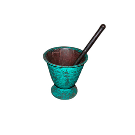 Metal pound medicine with pestle from Korea GE015