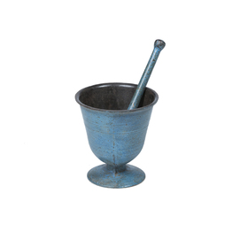 Metal pound medicine with pestle from North K GE648