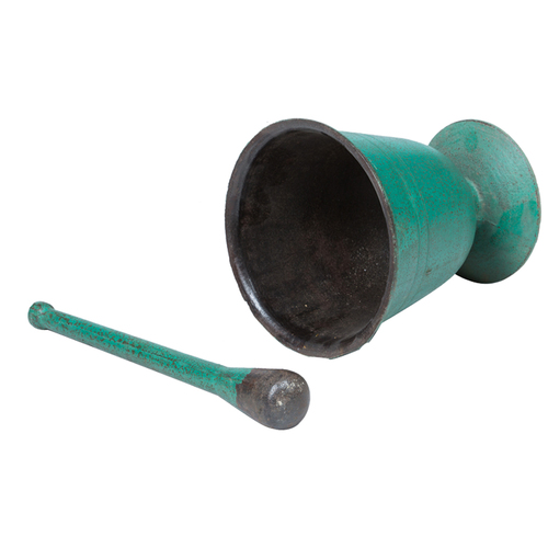 Metal pound medicine with pestle from North K GE649