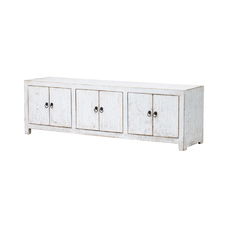 *White TV stand 6 doors GF820