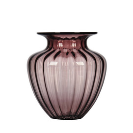 Purple glass vase GLS019