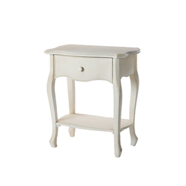 White nightstand H015