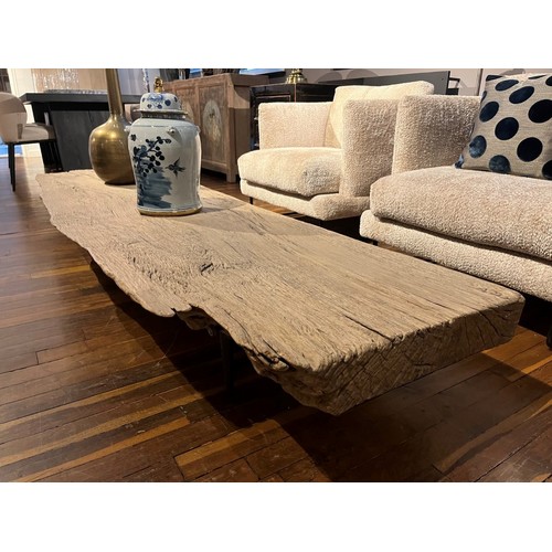 Elmwood Coffee Table Pointed Leg 257X78CM