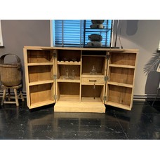 Old Pine Wine Cabinet