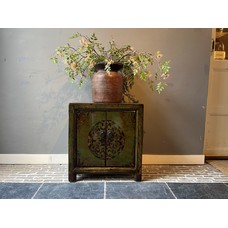 Green Lacquered Nightstand
