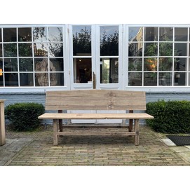 Elmwood Garden Bench 200CM Backrest