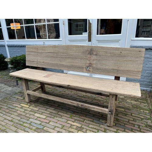 Elmwood Garden Bench 200CM Backrest