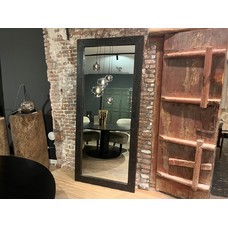 Old Pine Mirror Black 200X90CM