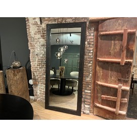 Old Pine Mirror Black 200X90CM