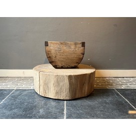 Elmwood Tree Trunk Table