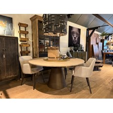 Old Pine Table Round Cone Leg 150CM