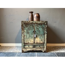 Green Lacquered Cabinet