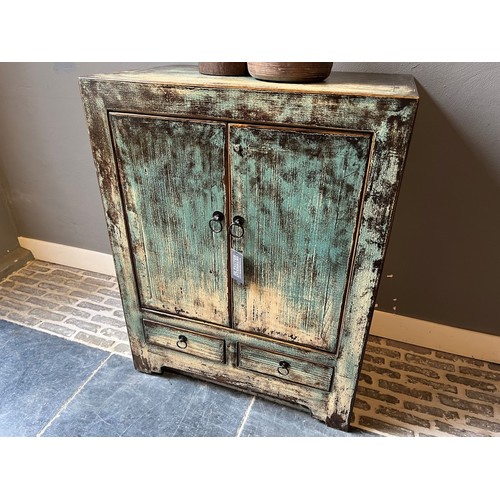 Green Lacquered Cabinet