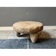 Elmwood Side Table Ball Leg Low