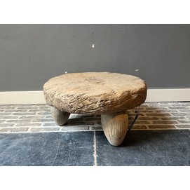 Elmwood Side Table Ball Leg Low