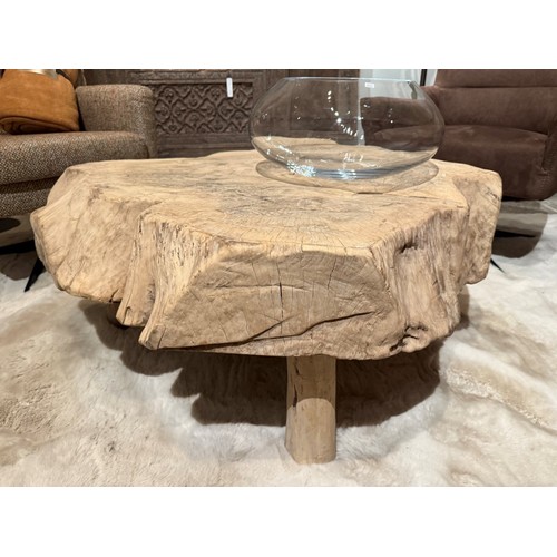 Tree Trunk Coffee Table Old Pine