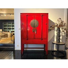 Red Lacquered Bridal Cabinet
