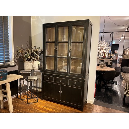 Display Cabinet Marina Black