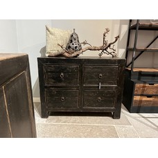 4-Chest of Drawers Modena Zwart