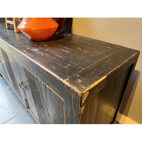 TV Sideboard Leon Black