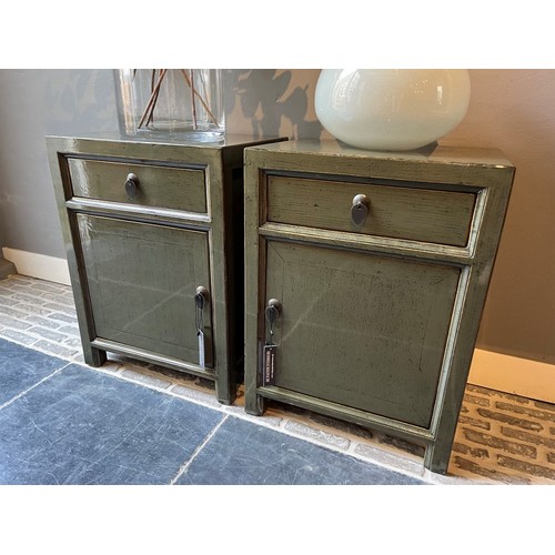 Nightstand Mira Dark Green
