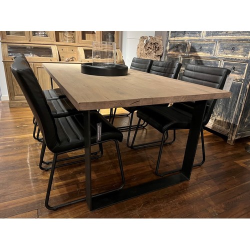 Baked Oak Table U-Profile