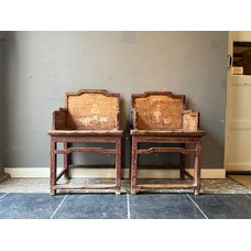 Set Of Antique Chinese Chairs
