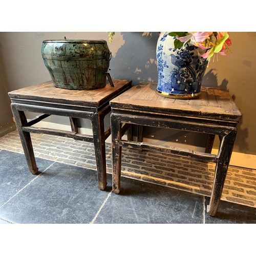 Set Of Antique Chinese Side Tables