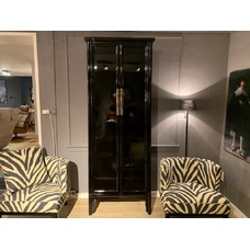 Lacquered Cabinet Tapered Black