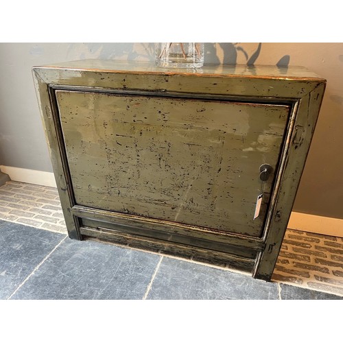 Green Lacquered Cabinet