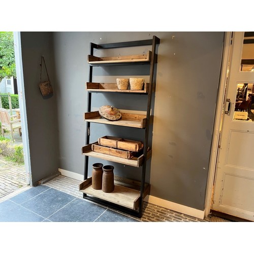 Old Pine Ladder Cabinet