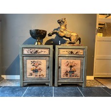 Cabinet Toledo Light Blue Painted