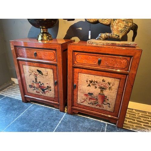Cabinet Toledo Red Painted