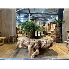 Elmwood Tree Trunk Table